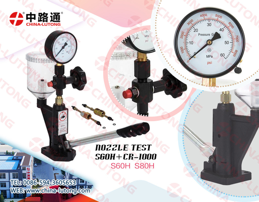 probador de la boca del probador S80H de la boca de la inyección de carburante del motor diesel para el bosch s60h
