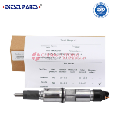 Inyector de combustible diesel de calidad superior 0445120106 para los inyectores comunes del carril de  0 445 120 106