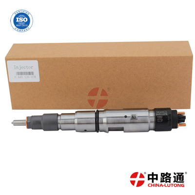 Inyector de combustible diésel 0445120078 para Bosch Inyector FAW Motor de alta calidad durable