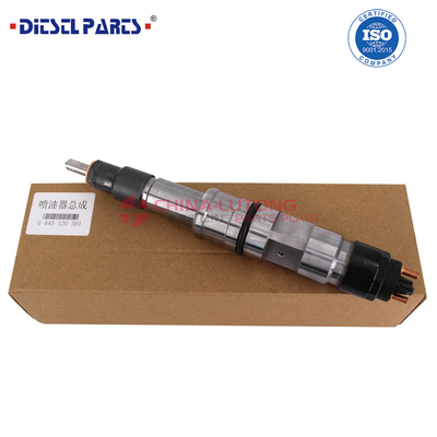 Inyector de combustible de tren común diesel 0 445 120 391 Inyector de combustible de tren común de alta calidad 0445120391 para WEICHAI WP10 Motor Inyector de combustible de maquinaria de construcción