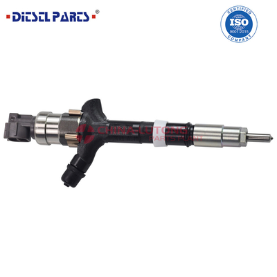 Inyector de combustible diesel de alta calidad 23670-27030 para el motor Toyota RAV4 1c-Ftv Inyector de combustible diesel 095000-0570 para Toyota 1CD-Ftv Diesel Inyector de combustible de tren común 095000-0570