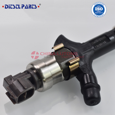 Inyector de combustible diesel de alta calidad 23670-27030 para el motor Toyota RAV4 1c-Ftv Inyector de combustible diesel 095000-0570 para Toyota 1CD-Ftv Diesel Inyector de combustible de tren común 095000-0570