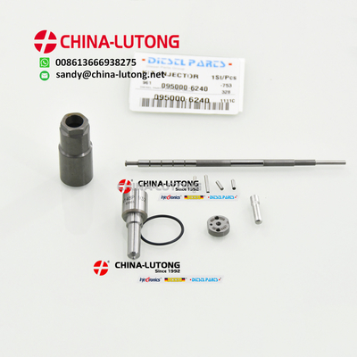 Reparación de alta calidad precio mayorista 095000-6240 Inyector de combustible Reparación de kits de inyección de diesel Kit de inyección de combustible Inyector de combustible 095000-6240 16600-VM00A 16600-MB400 Adecuado para Nissan 2.5D