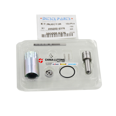 los kits de reparación del inyector de combustible para el 095000-6376, que es una solicitud para el kit de reparación del inyector de combustible ISUZU FTR/FVR para el Isuzu N F Serie 4HK1 6HK1 095000-6376 8-97609789-6