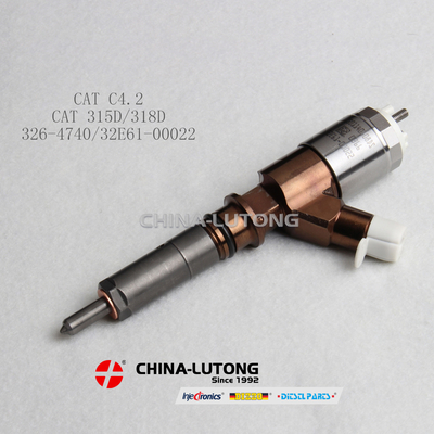 326-4740 Inyector de combustible Compatible con el motor Caterpillar C4.2 315DL 319D 319DL 319D LN Excavadora 326-4740 para los inyectores de combustible Cat inyector diesel de alta calidad confiable para el motor C4.2
