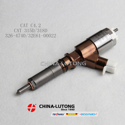 326-4740 Inyector de combustible Compatible con el motor Caterpillar C4.2 315DL 319D 319DL 319D LN Excavadora 326-4740 para los inyectores de combustible Cat inyector diesel de alta calidad confiable para el motor C4.2