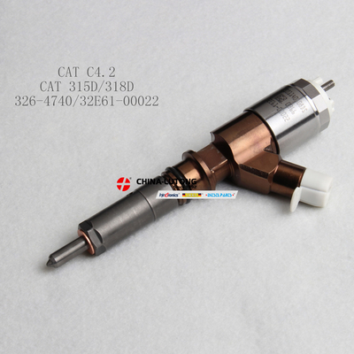 326-4740 Inyector de combustible Compatible con el motor Caterpillar C4.2 315DL 319D 319DL 319D LN Excavadora 326-4740 para los inyectores de combustible Cat inyector diesel de alta calidad confiable para el motor C4.2
