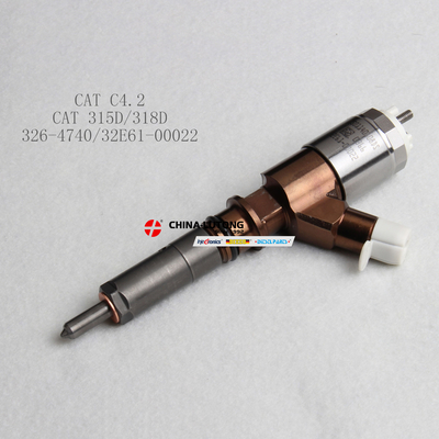 326-4740 Inyector de combustible Compatible con el motor Caterpillar C4.2 315DL 319D 319DL 319D LN Excavadora 326-4740 para los inyectores de combustible Cat inyector diesel de alta calidad confiable para el motor C4.2
