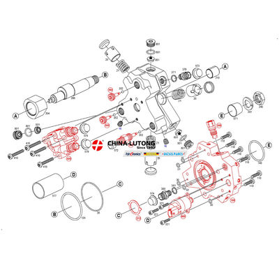 0 445 020 175 0445020175 bomba de alta presión compatible para B-osch Iveco Eurocargo Tector Vertis 0986437341 5801382396 84385110 Cp4 para Ford 6.7L 2011-14