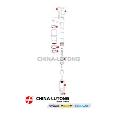 Conjunto de válvulas de control del inyector de diésel F00GX17004 para Bosch Piezo 0445115# Serie de válvulas de control del diésel F00GX17004 para inyector de piezo