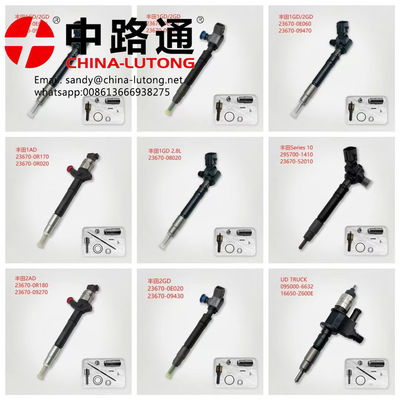 095000-6310 Inyector de tren común 095000-6310 RE530362 RE531209 RE530362 para excavadora 210G con motor S350 de Denso John Deere 4045T 6068T.