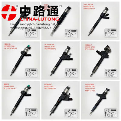 095000-6310 Inyector de tren común 095000-6310 RE530362 RE531209 RE530362 para excavadora 210G con motor S350 de Denso John Deere 4045T 6068T.