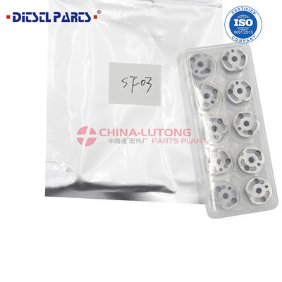Placa de orificio del kit de reparación del inyector de tren común3# Placa de válvula para inyección diésel de tren común bosch