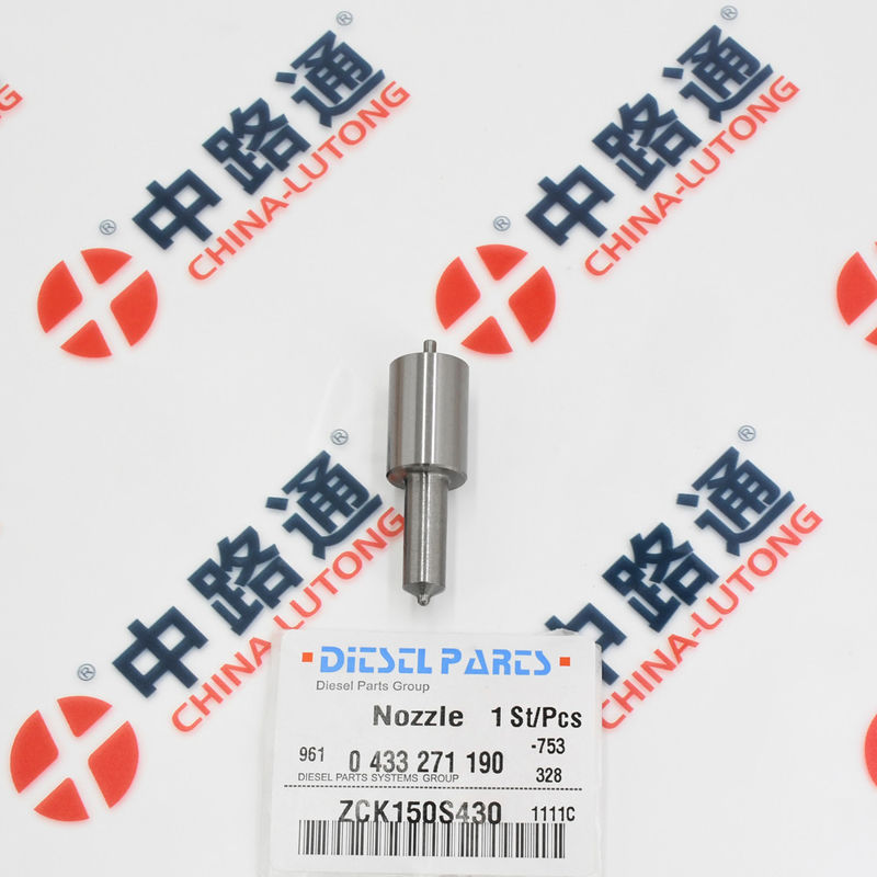 Boquilla de inyección de combustible 0 433 271 190 ZCK150S430 Boquilla de inyección de combustible ZCK150S430 para fábrica de Donfeng Lovol venta directa de alta calidad