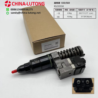 adecuado para Detroit Diesel Injector S60 inyector R5234795 5234795 para Freightliner Kenworth Peterbilt Volvo Detroit serie 60 motor