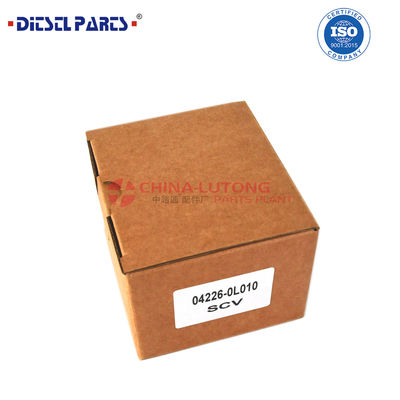 Control de succión de la bomba de combustible de alta calidad 04226-0L010 294200-0040 válvula de control de succión de la bomba de combustible del tren común para Toyota Hilux 2kd